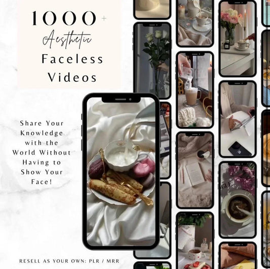 1000 Faceless Reel Vorlagen