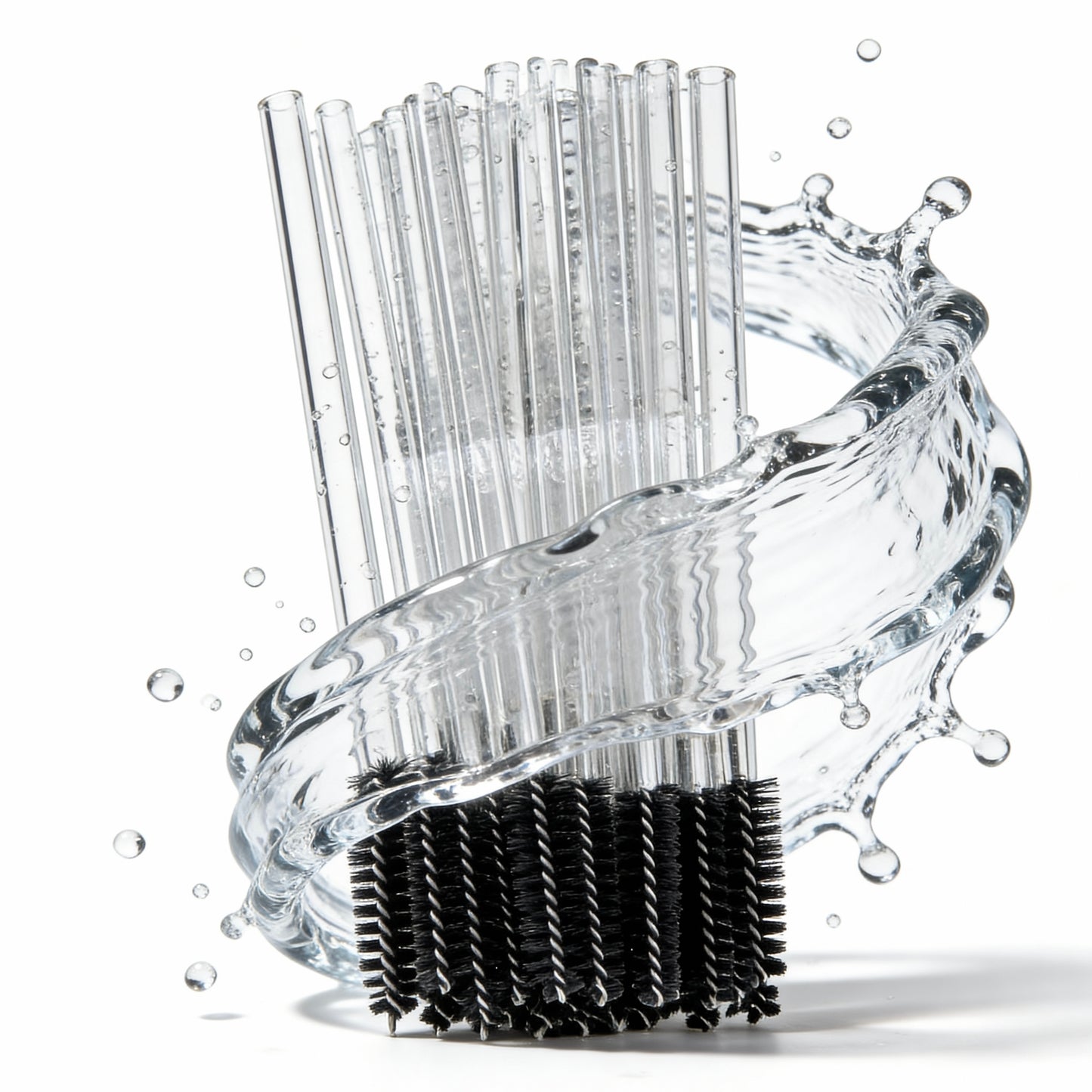 Einweg Wimpernbürsten Set, 50 Stk. - Schwarz