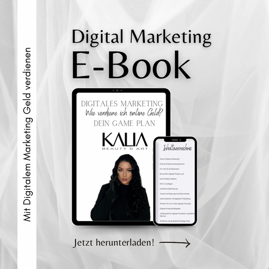 E-Book | Digitales Marketing | Wie verdiene ich Online Geld?