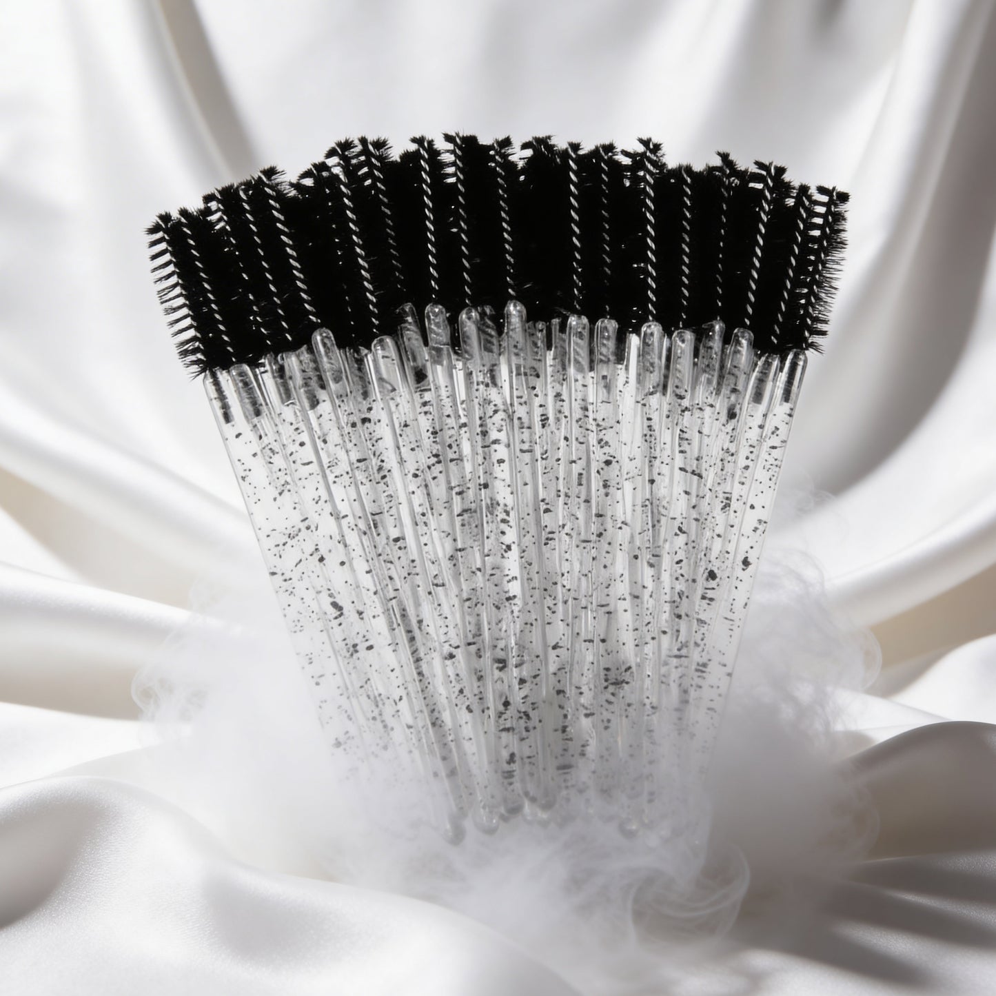 Einweg Wimpernbürsten Set, 50 Stk. - Schwarz