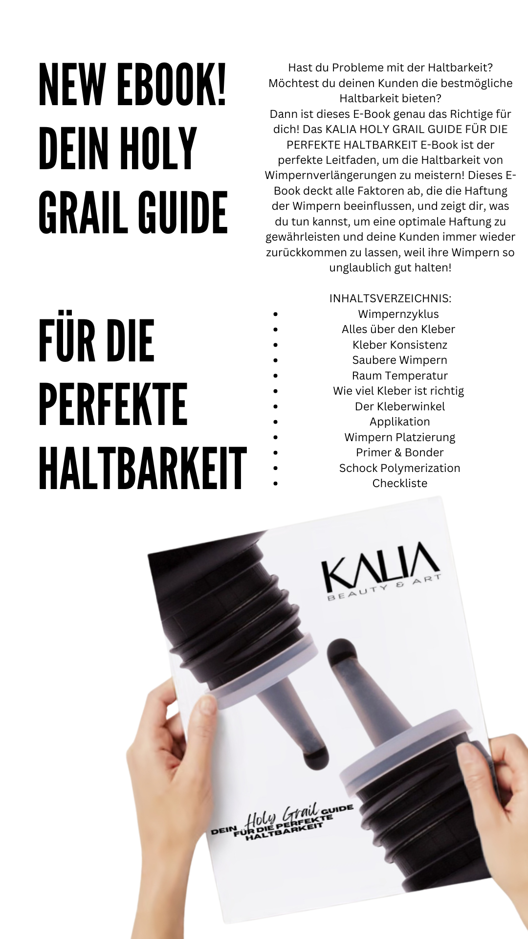 E-Book | Dein Holy Grail Guide für die perfekte Haltbarkeit