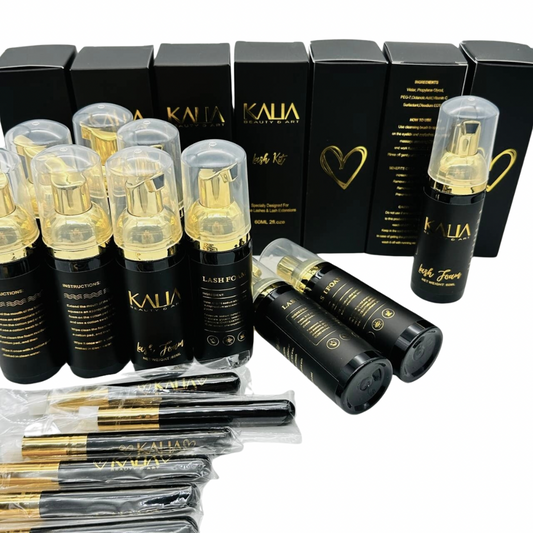 Lash Foam Kit - BUNDLE 10Stk | 60ml + Reinigungsbürste