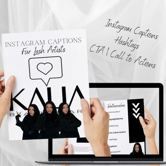 E-Book | Instagram Captions für Lash Artists